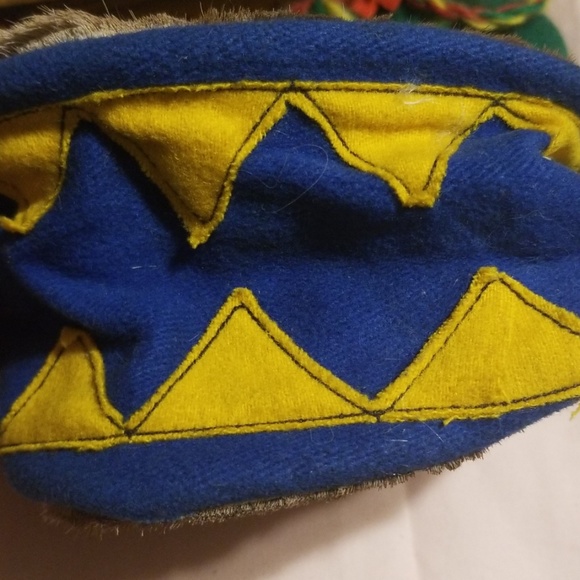 Handmade Ivory & Felt satchel - Picture 4 of 4